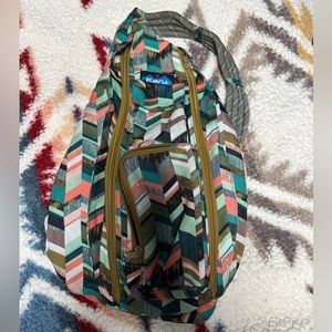 Kavu Triblinds Rope Sling Bag Day Pack 11x20x3